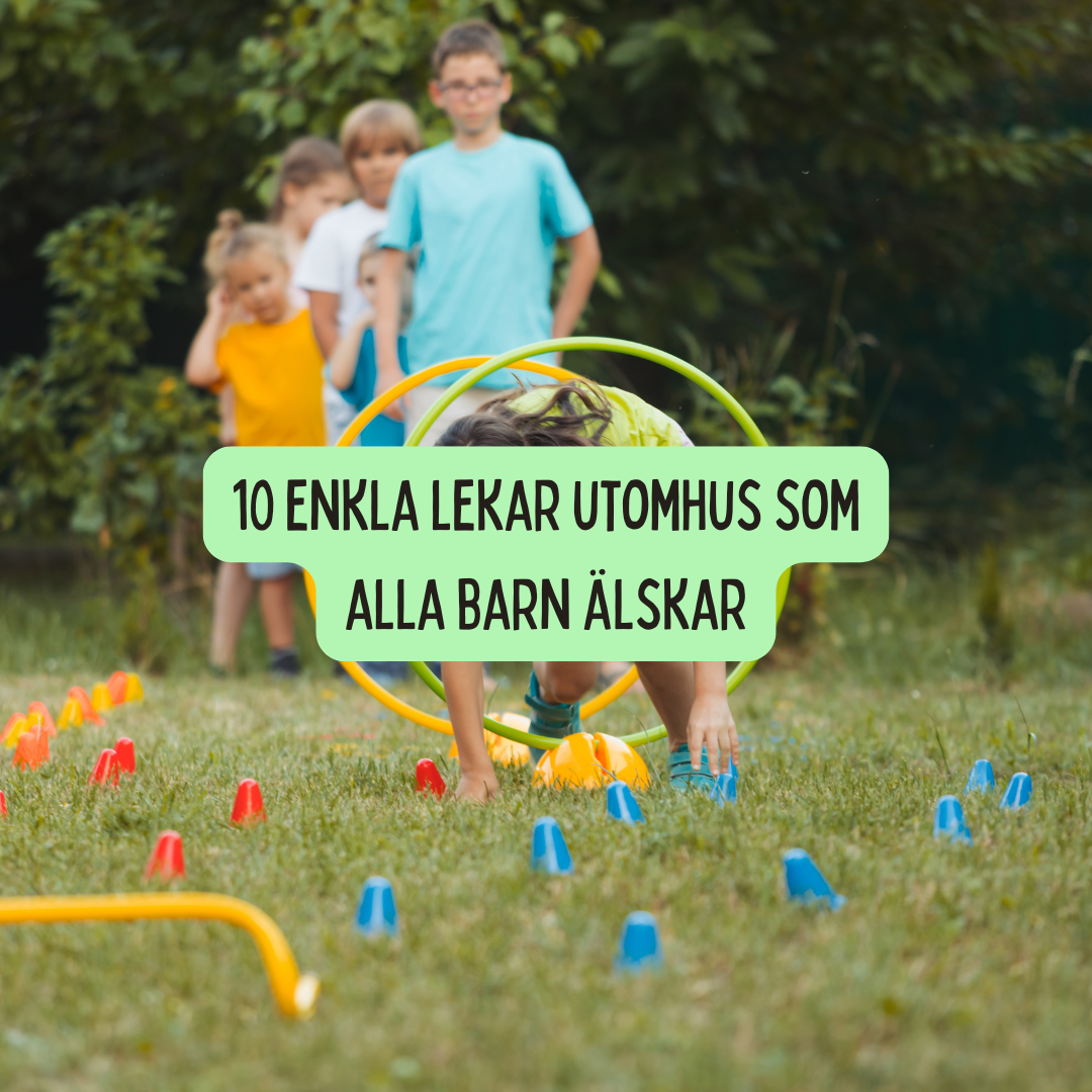 Vad ska man göra på ett barnkalas? 10 enkla lekar utomhus som alla barn älskar