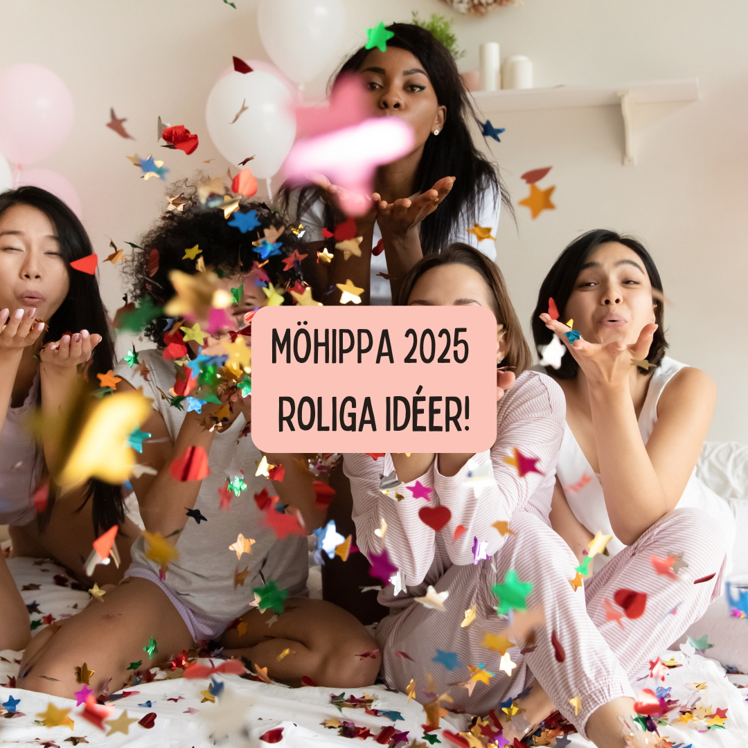 Möhippa 2025 – Roliga idéer, lekar & aktiviteter för en oförglömlig dag