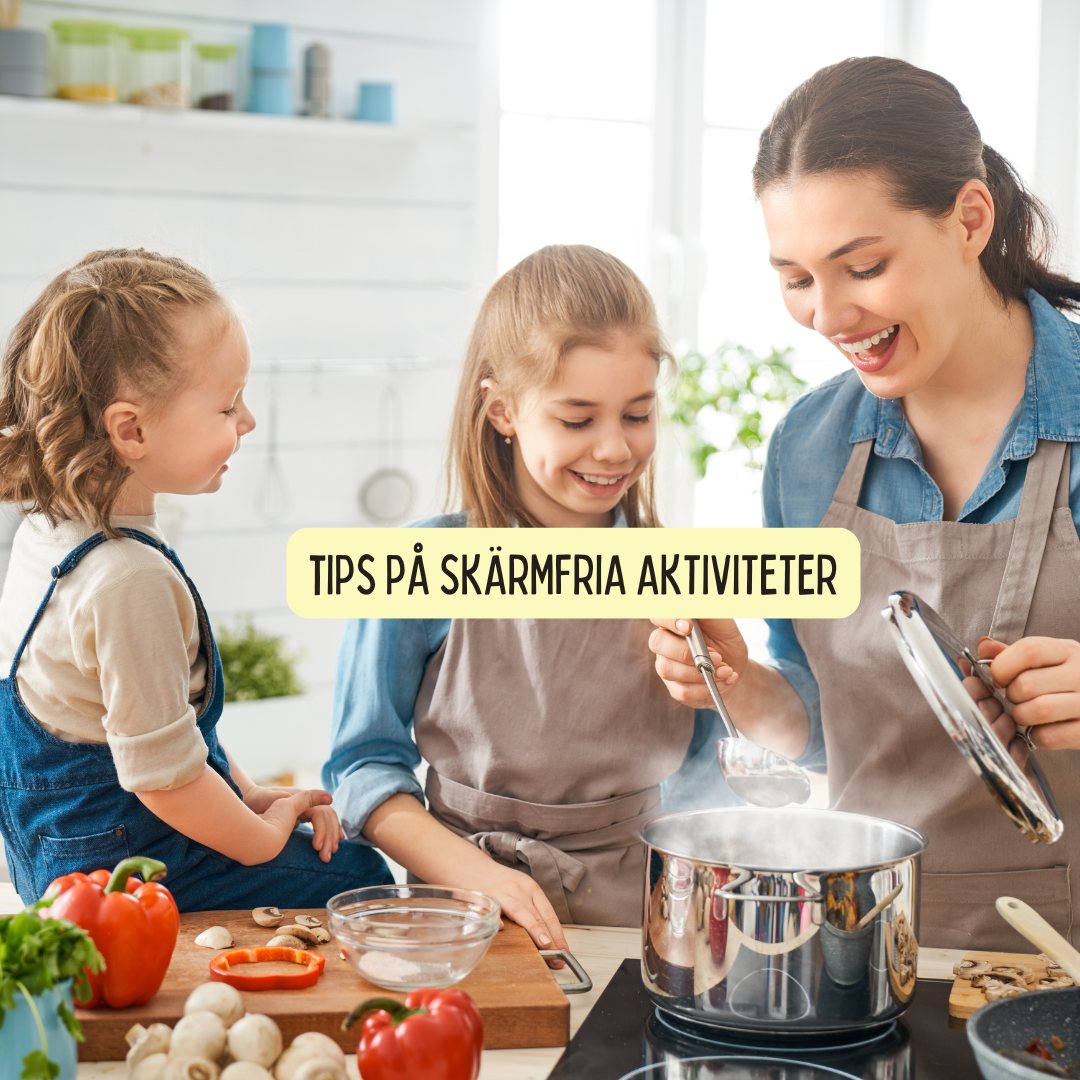 Så minskar du skärmtiden – roliga alternativ för hela familjen