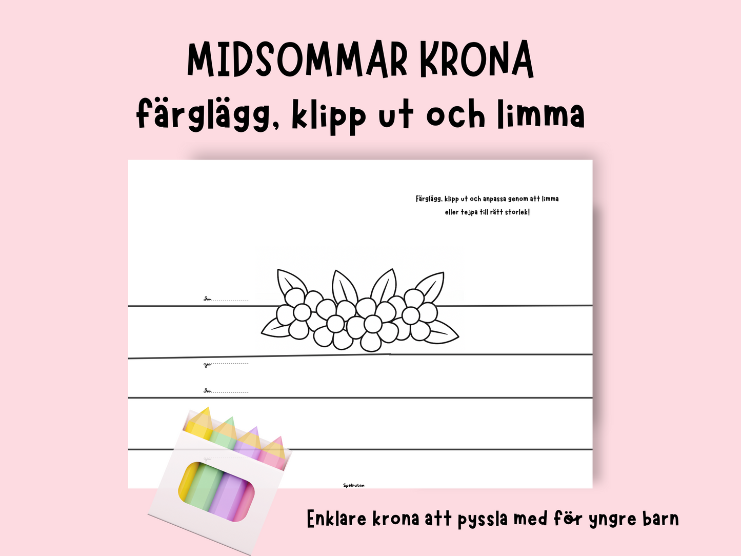 Pysselpaket till Midsommar