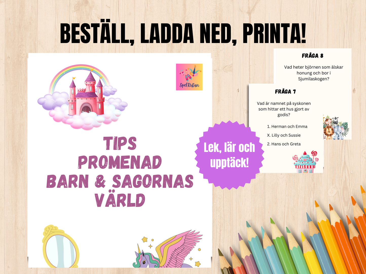 Sagolik Tipspromenad: Utforska Sagornas Värld!