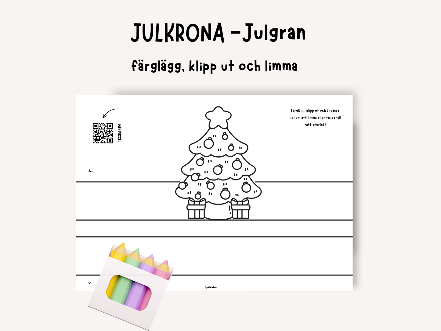 Julkrona - Julgran