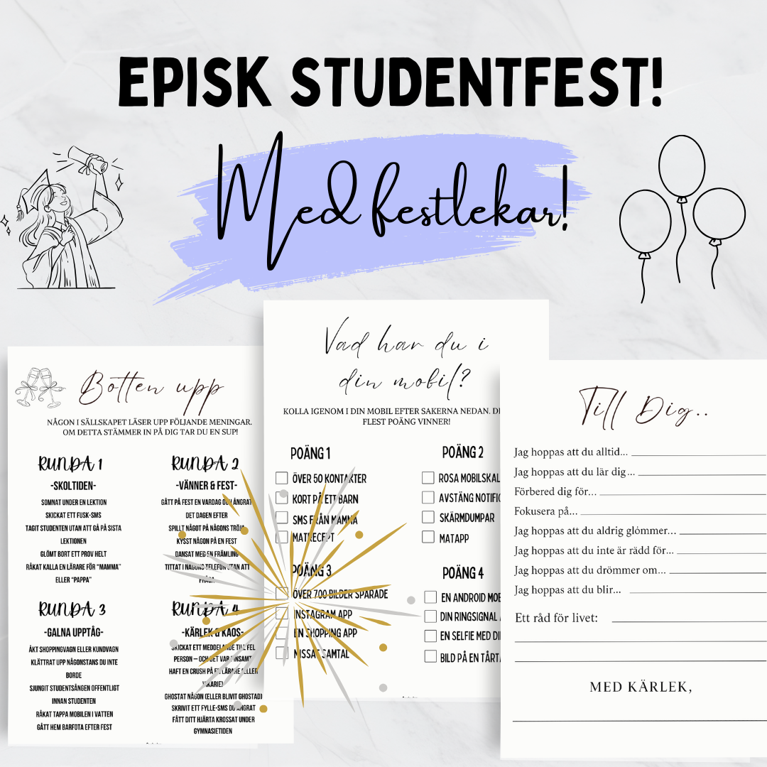 Festlekar på Studentfesten