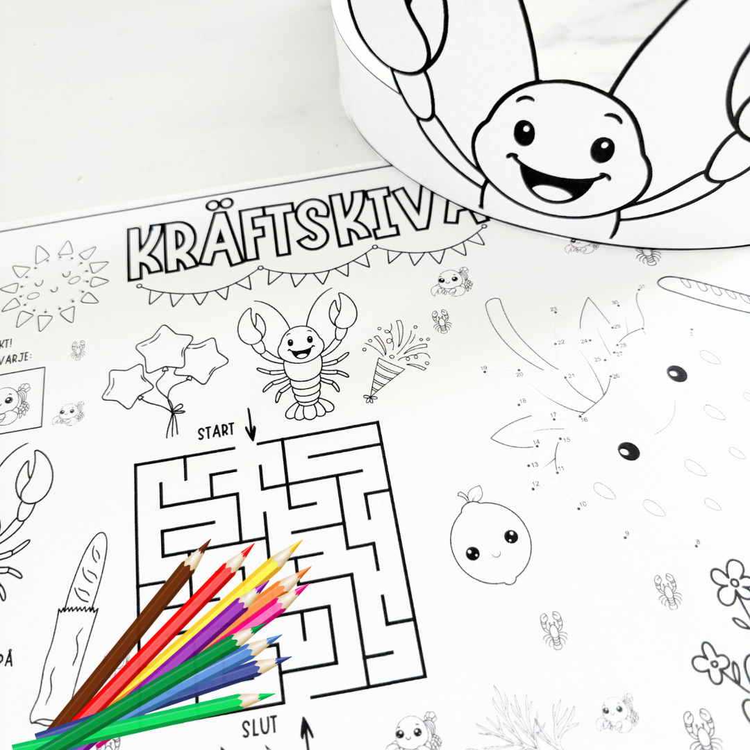 Pyssel till Kräftskiva