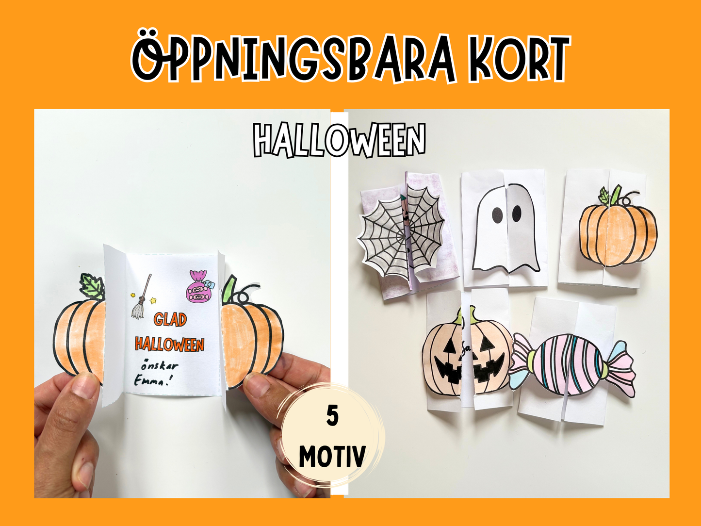 Öppningsbara kort Halloween