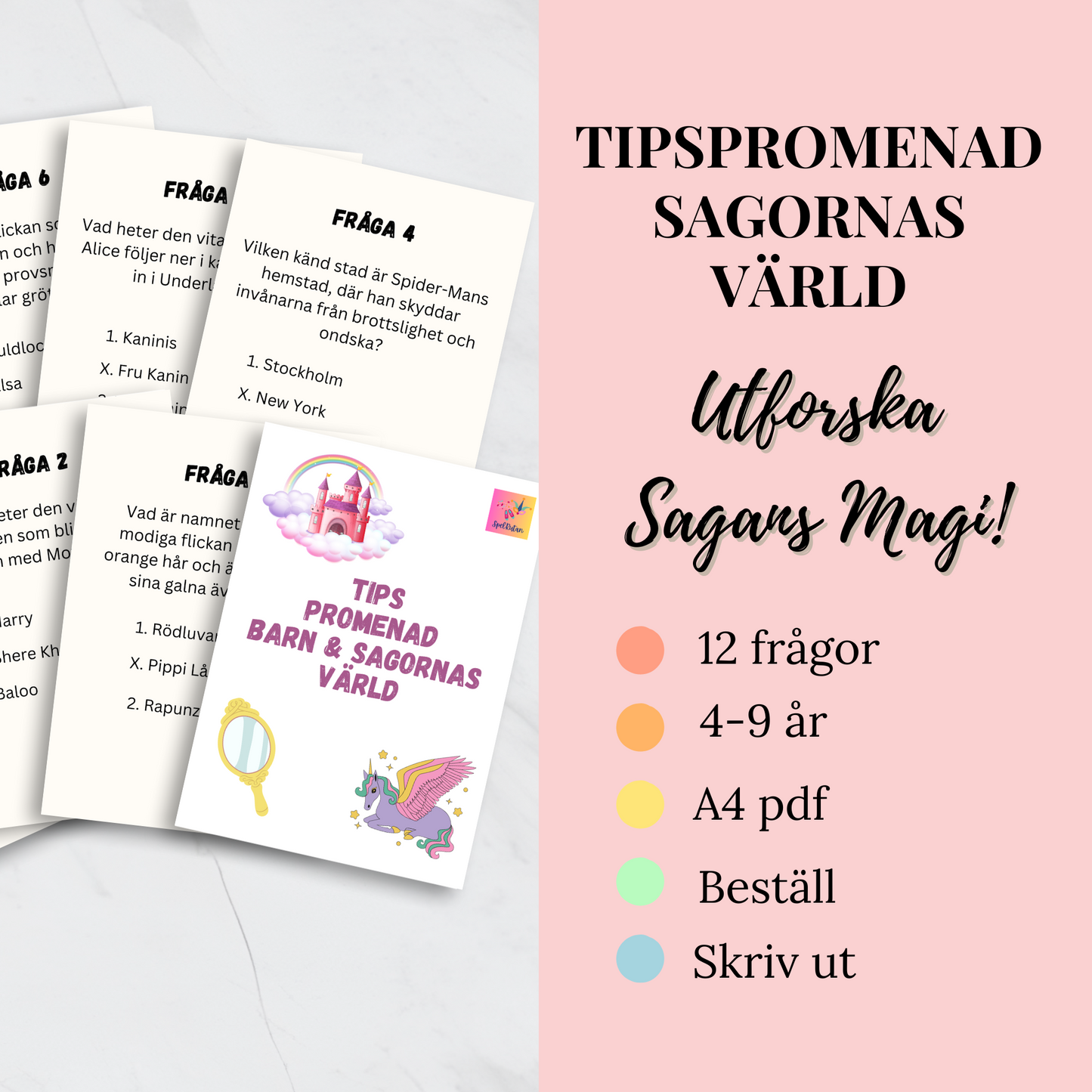 Sagolik Tipspromenad: Utforska Sagornas Värld!