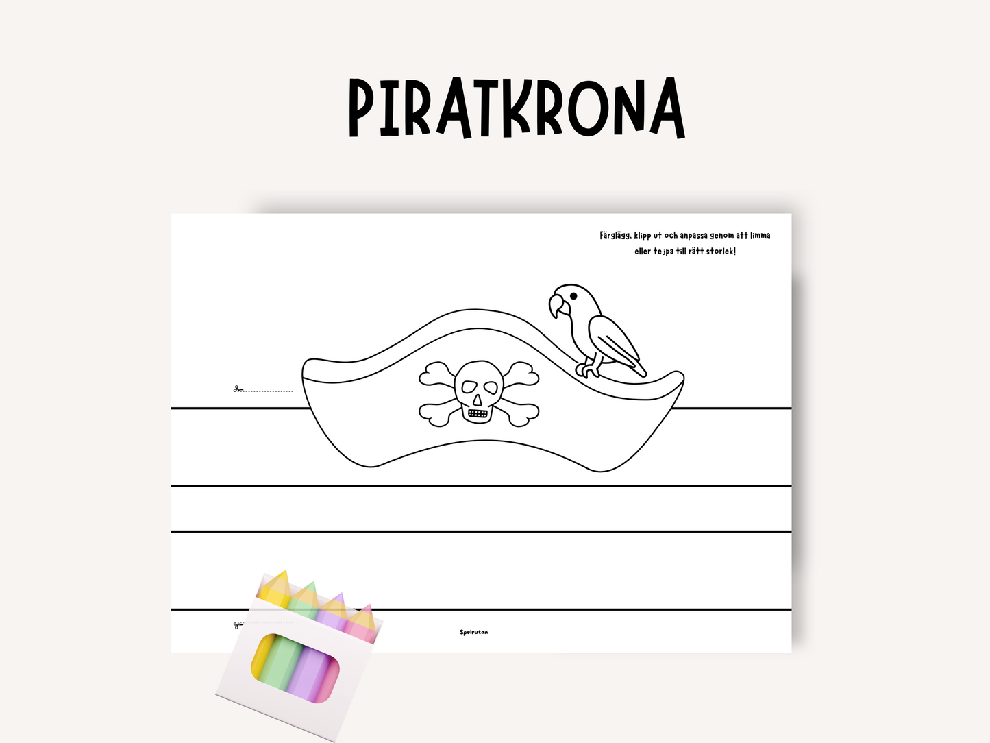Piratkalas Pysselpaket