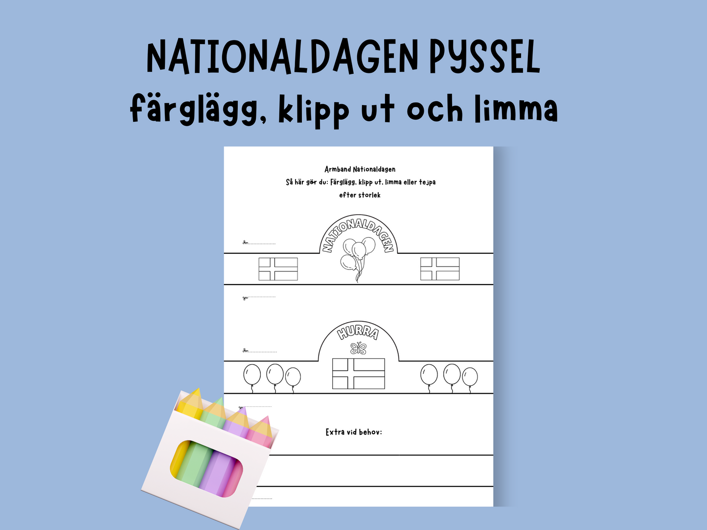 Armband Nationaldagen