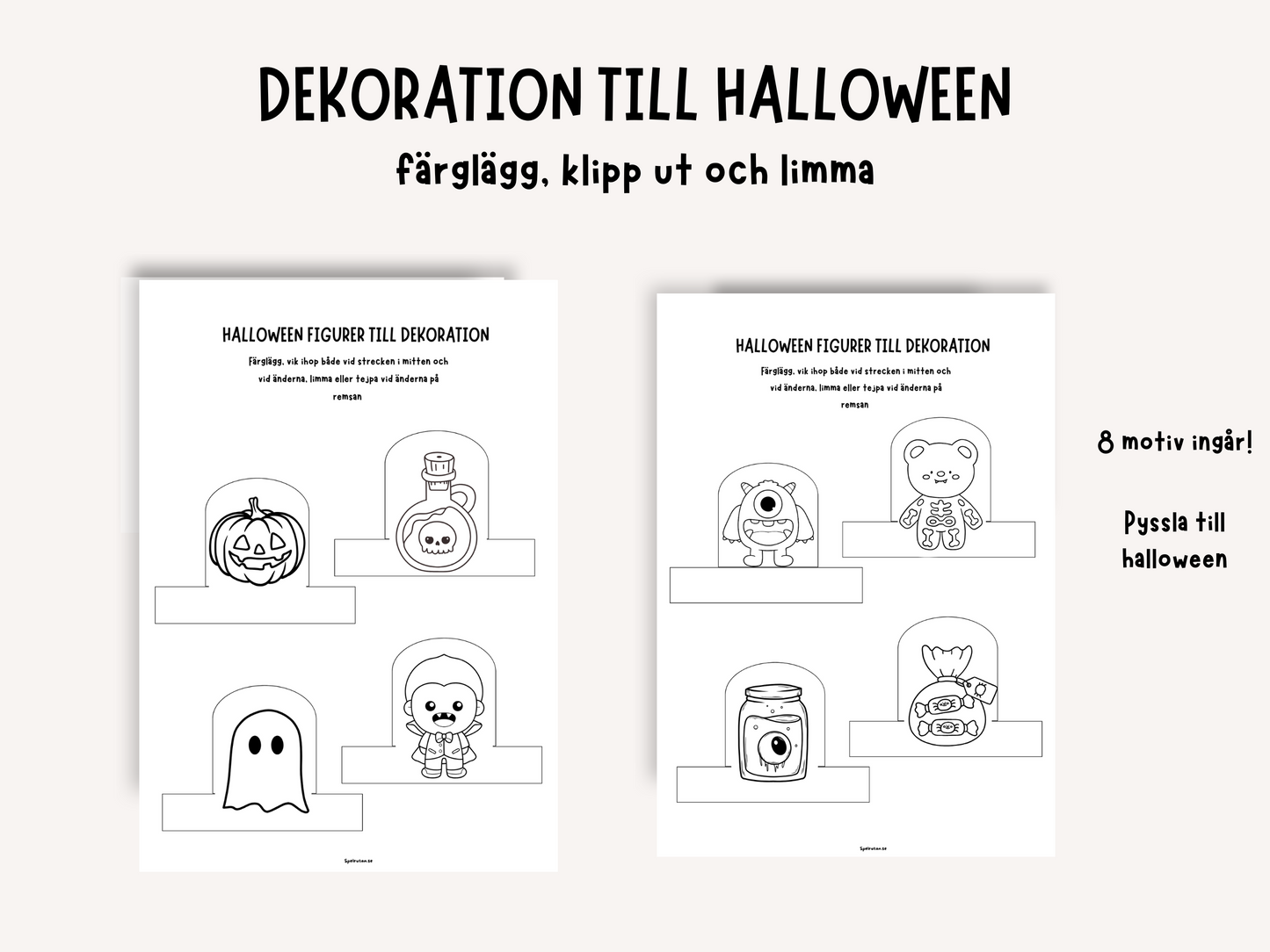 Dekoration Halloween