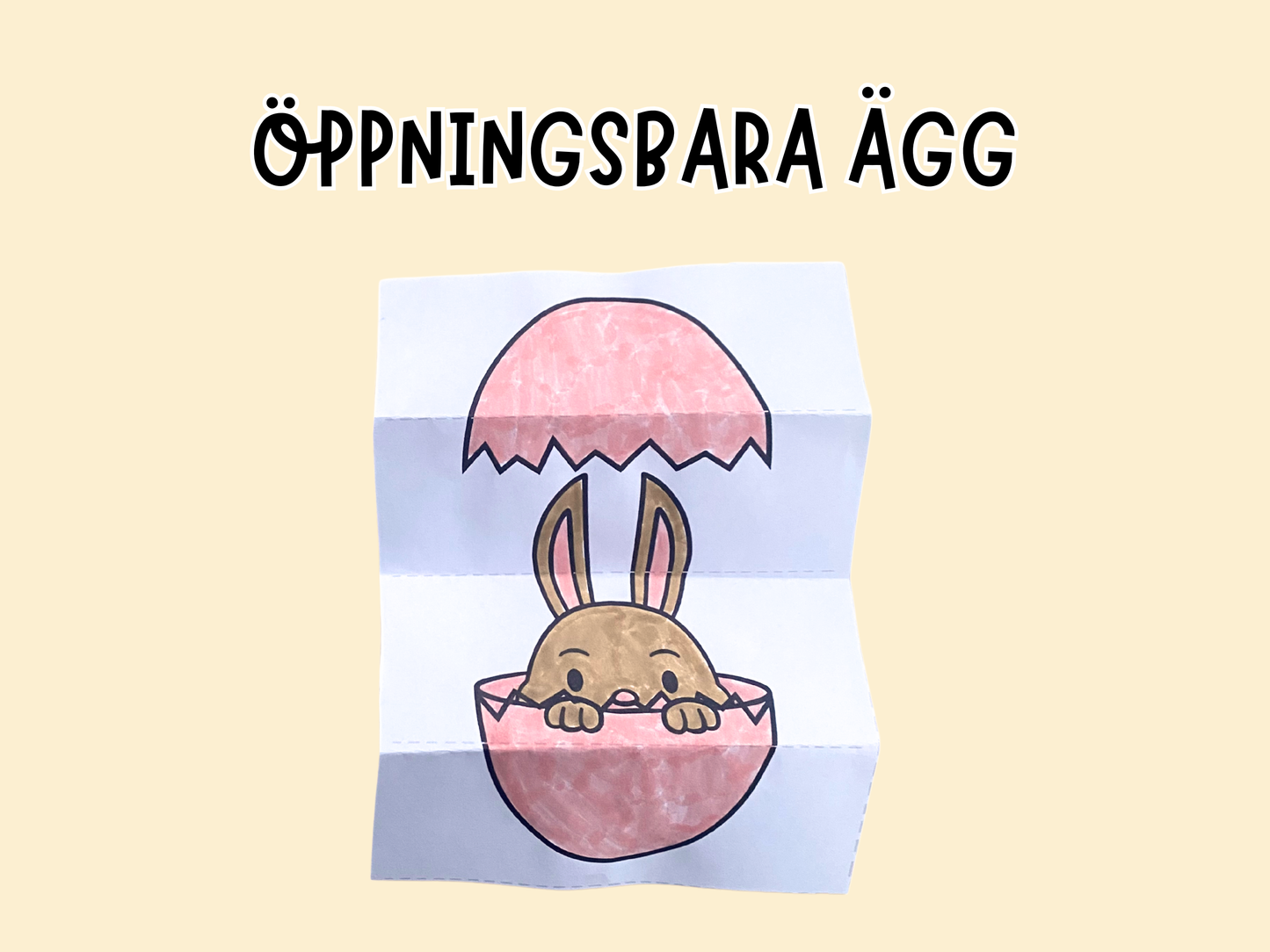 Öppningsbara påskägg