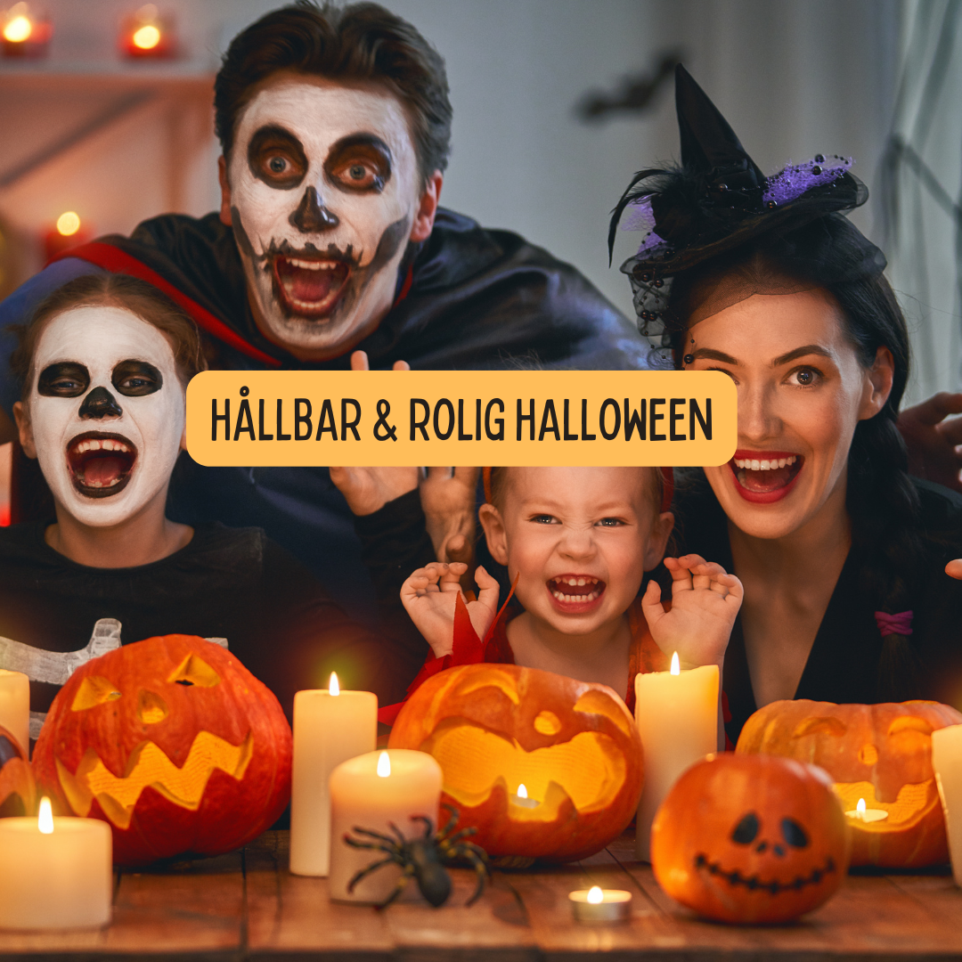 🎃 Halloween 2025 – så fixar du en rolig och hållbar Halloween