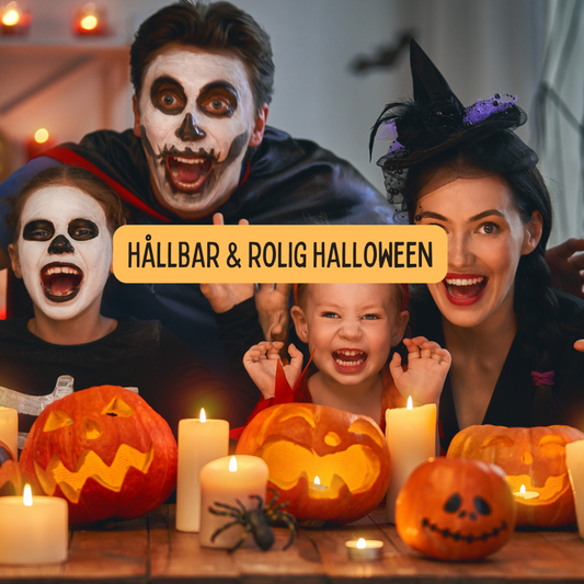 🎃 Halloween 2025 – så fixar du en rolig och hållbar Halloween