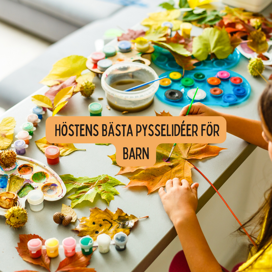 Kastanjer, löv & monster: Höstens bästa pysselidéer för barn & Halloween-pynt