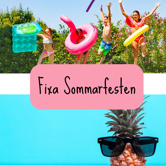 Sätt Glitter på Sommaren: En Guide till Att Arrangera Den Ultimata Sommarfesten!