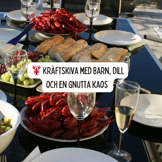 🦞 Kräftskiva med barn, dill och en gnutta kaos – så blev det ändå årets bästa fest