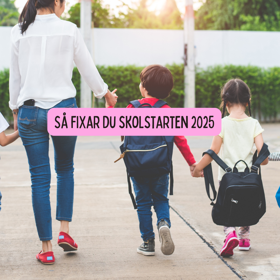🚌 Skolstart 2025 – 7 tips för en mjukare vardag för hela familjen