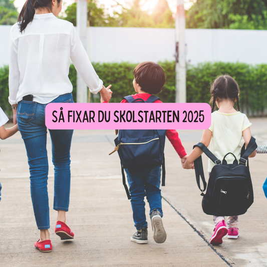 🚌 Skolstart 2025 – 7 tips för en mjukare vardag för hela familjen
