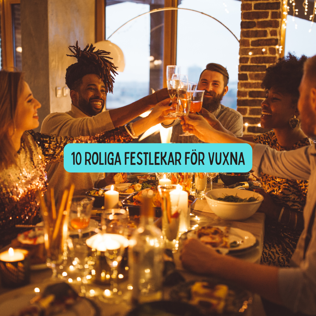 10 Roliga Festlekar för Vuxna: Perfekta För Inomhusfester