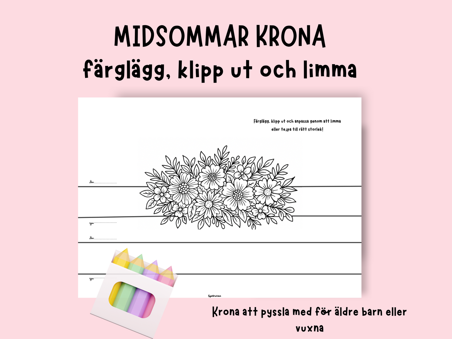 Pysselpaket till Midsommar
