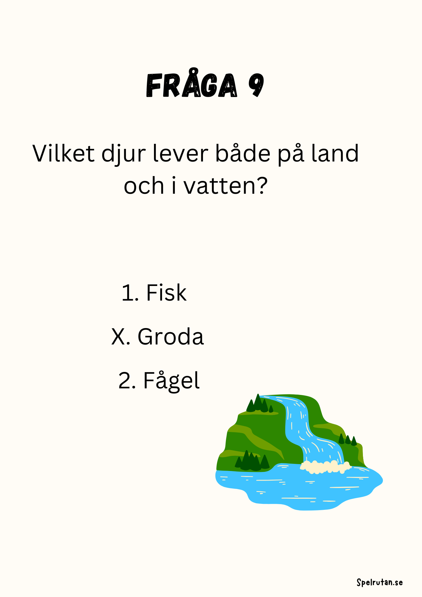 Tipspromenad Barn & Natur 2 - lär känna naturen!