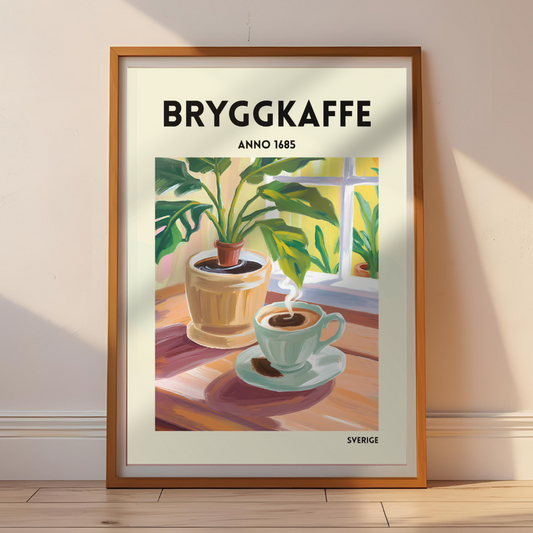Bryggkaffe - Poster