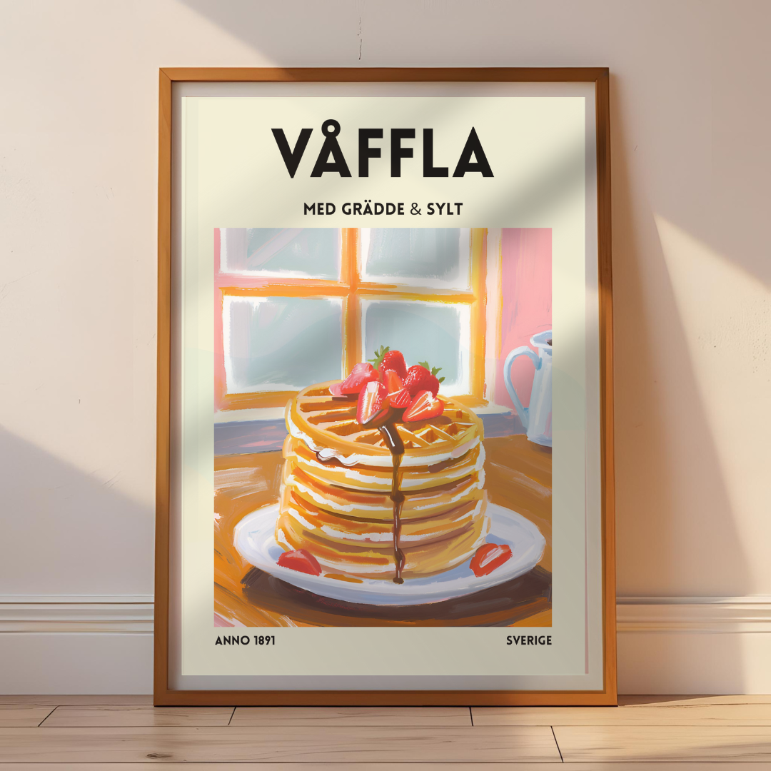 Våffla - Poster