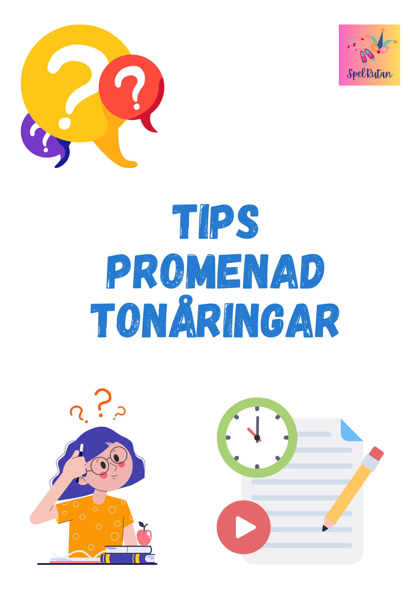 Tipspromenad för Tonåringen, utmana allmänna kunskaper utan mobilen!