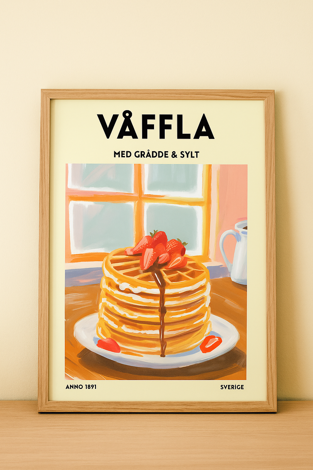 Våffla - Poster