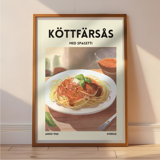 Köttfärsås - Poster