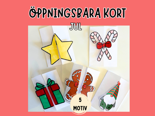 Öppningsbara julkort