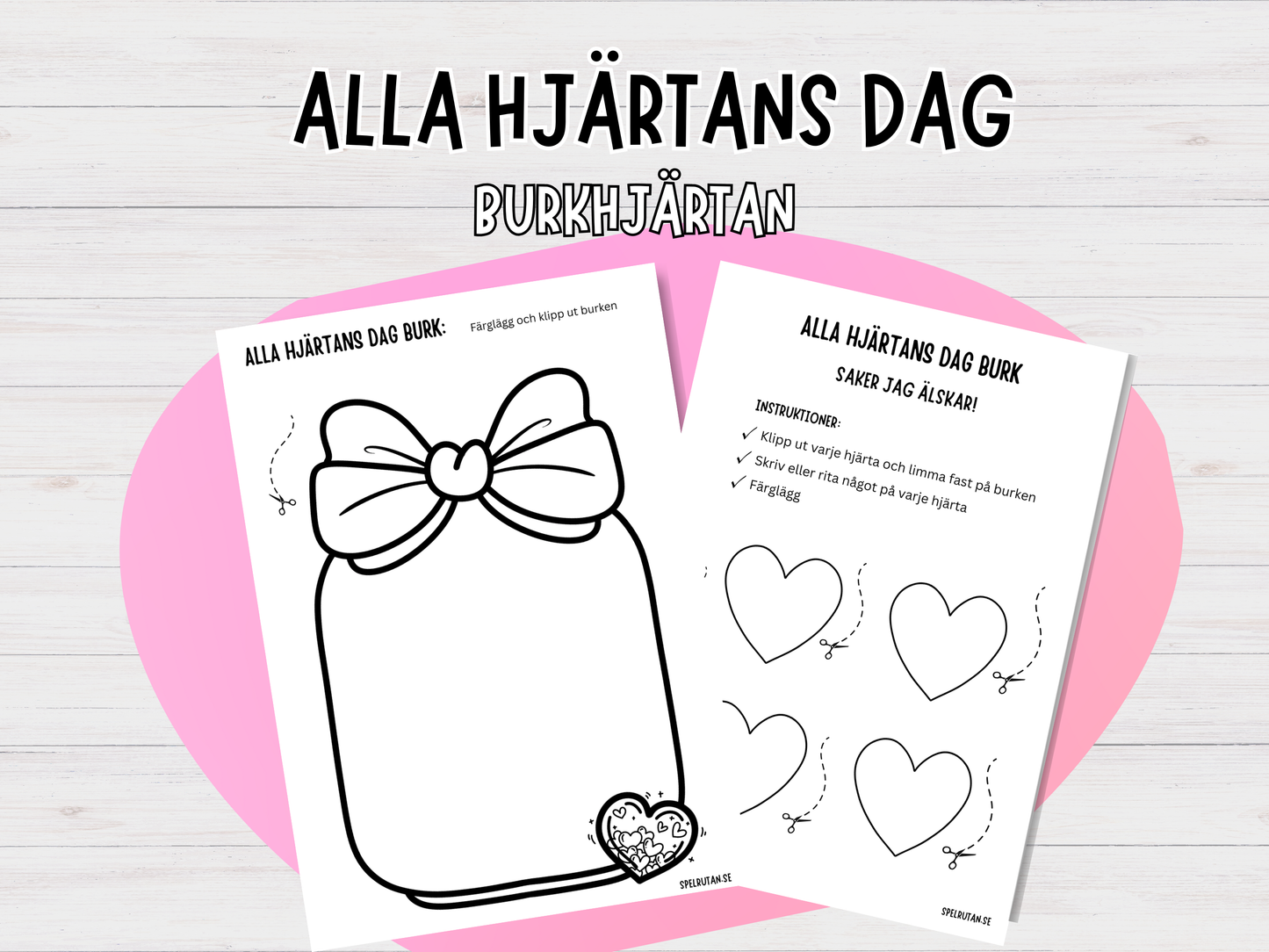 Hjärteburk- Alla hjärtans dag