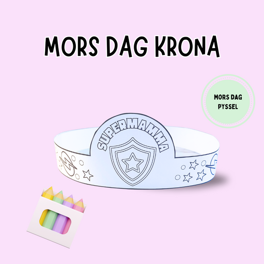 Pysselkrona till Mors Dag