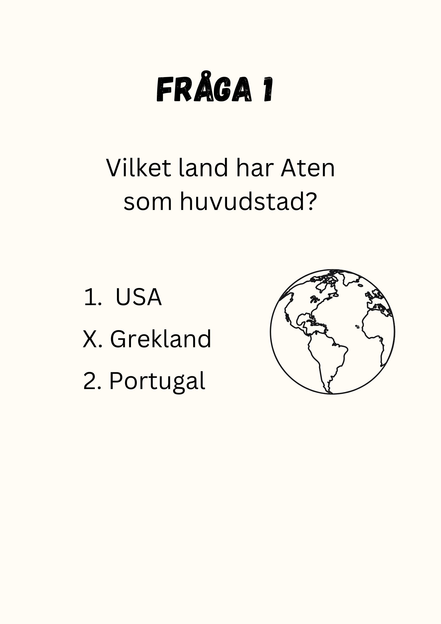 Tipspromenad för Tonåringen, utmana allmänna kunskaper utan mobilen!