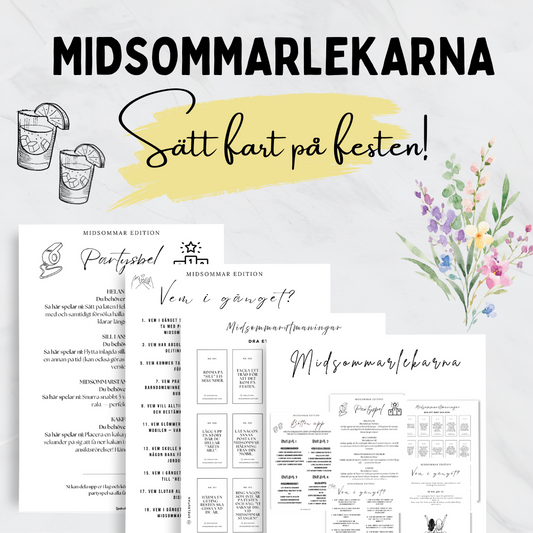 Festlekar till Midsommar