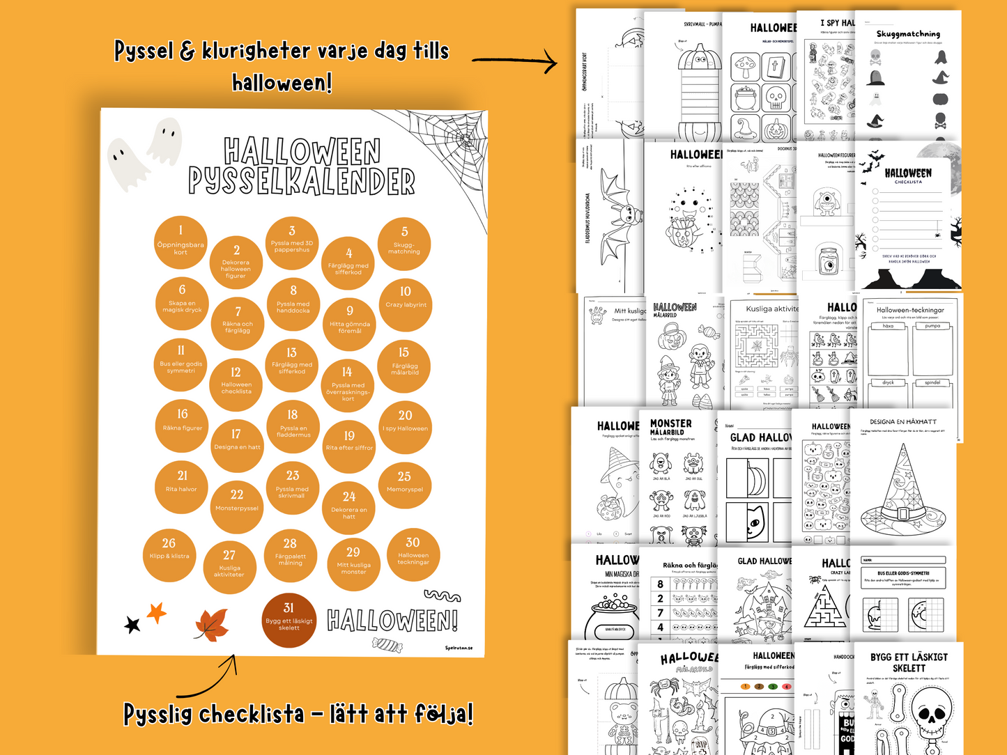 Halloween Kalender