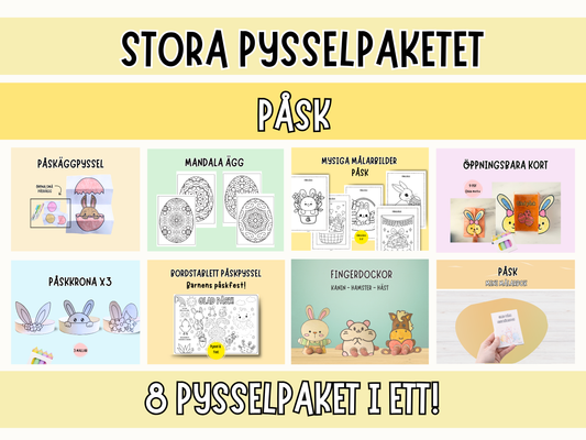 Stora pysselpaketet - Påsk