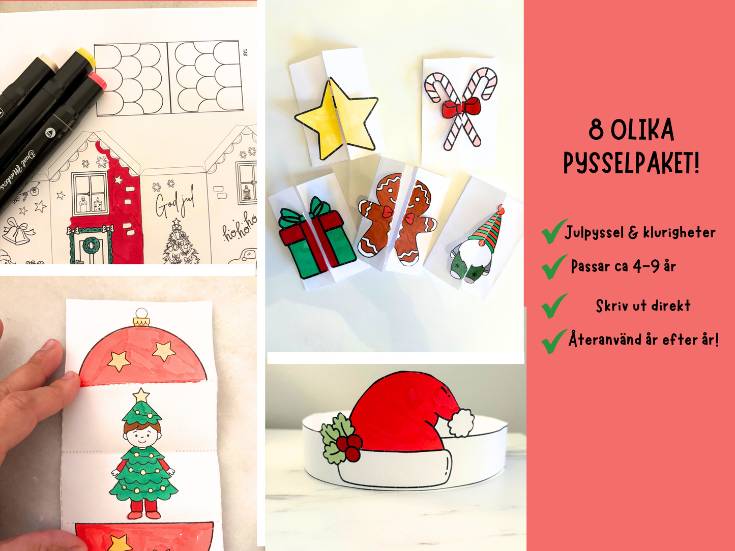Stora julpysselpaketet - 8 paket i 1!