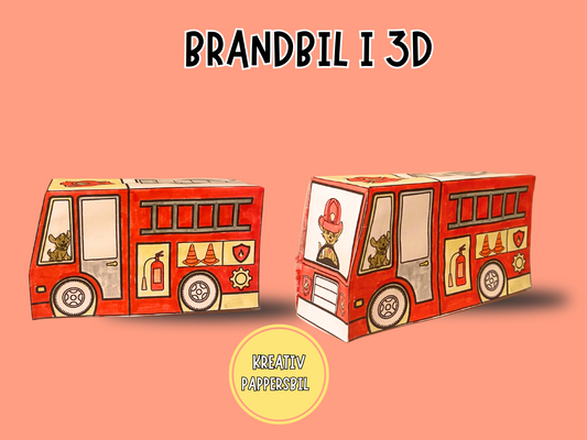 Brandbil i 3D