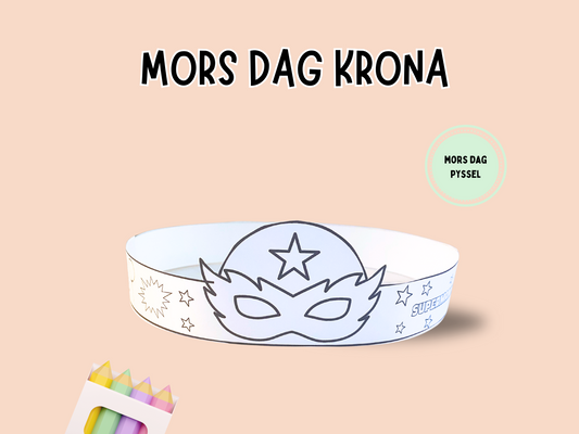 Pysselkrona till Mors Dag