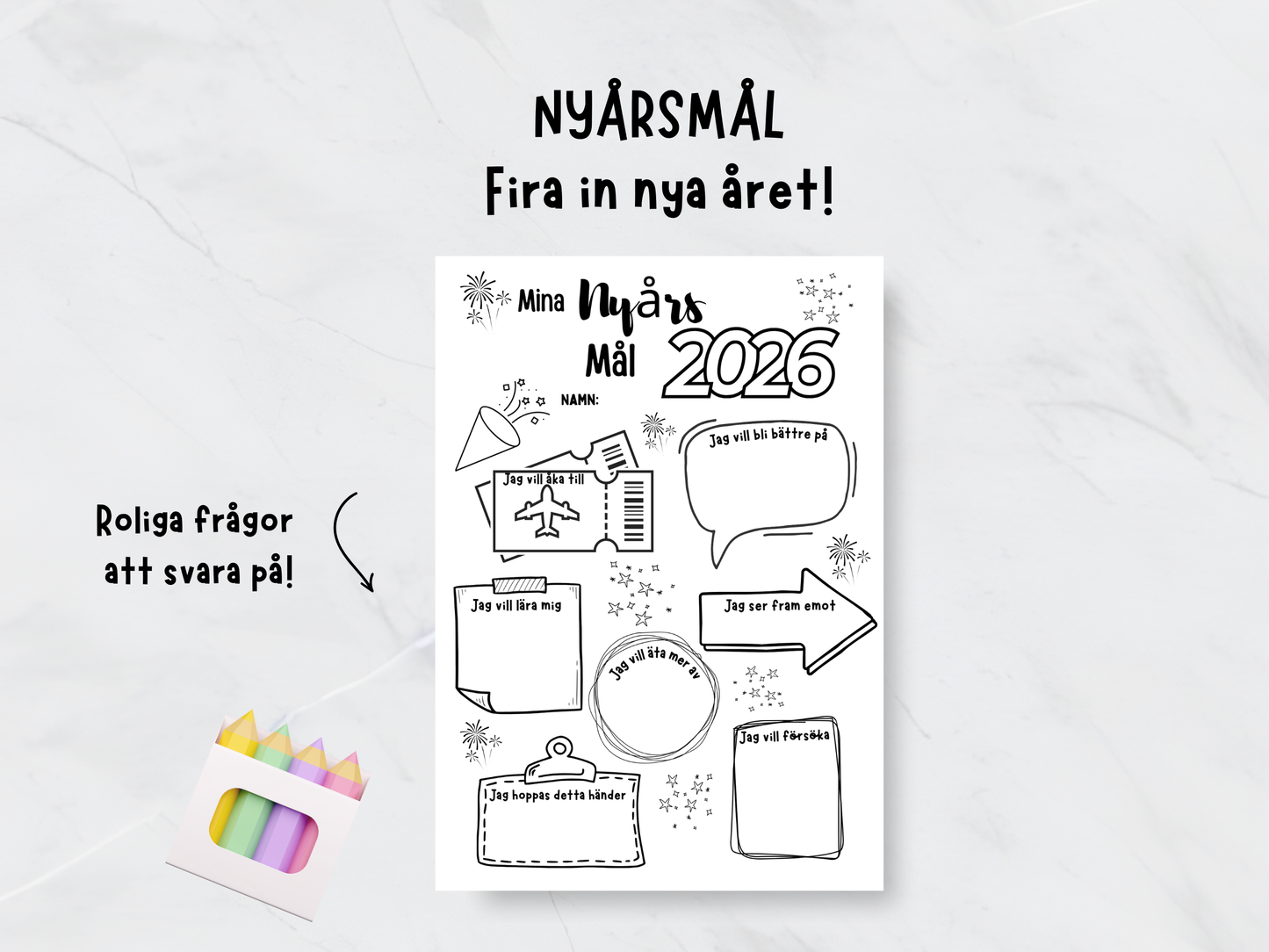 Mina Nyårsmål 2026