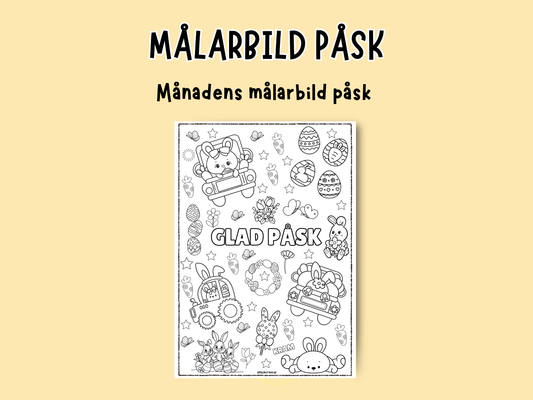 Månadens målarbild påsk