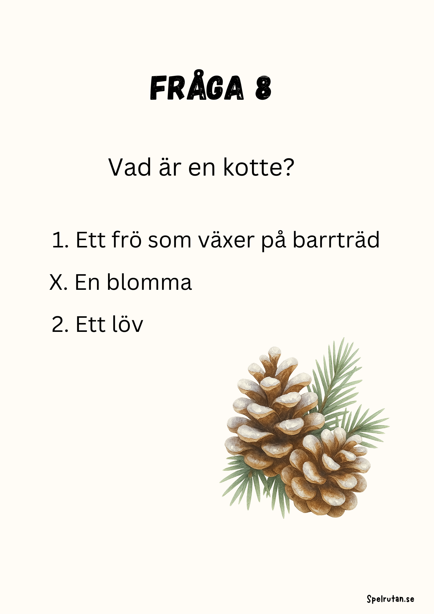 Tipspromenad Barn & Natur 2 - lär känna naturen!