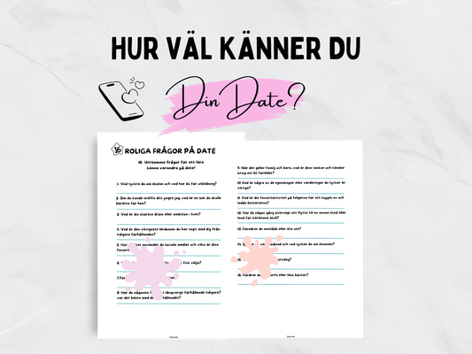 Date Night: 16 Frågor för att få samtalen att flyta