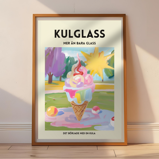 Kulglass - Poster