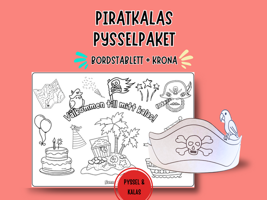 Piratkalas Pysselpaket