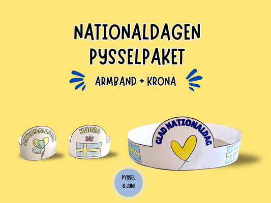 Pysselpaket Nationaldagen