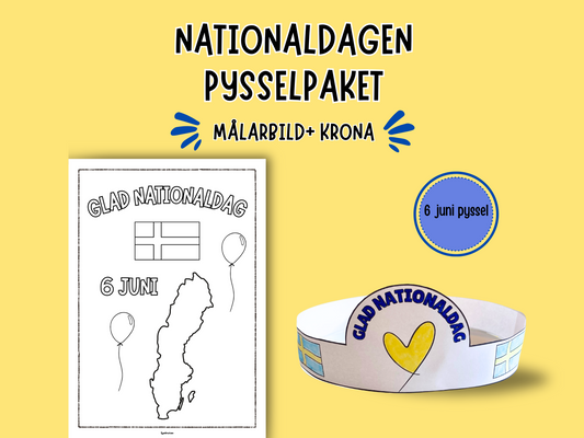 Pysselpaket Nationaldagen