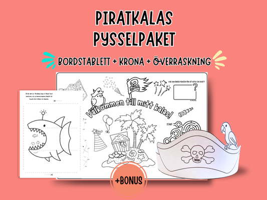 Piratkalas Pysselpaket
