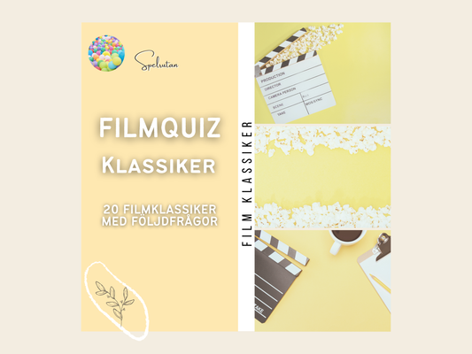 Filmquiz - 20 Klassiska filmer