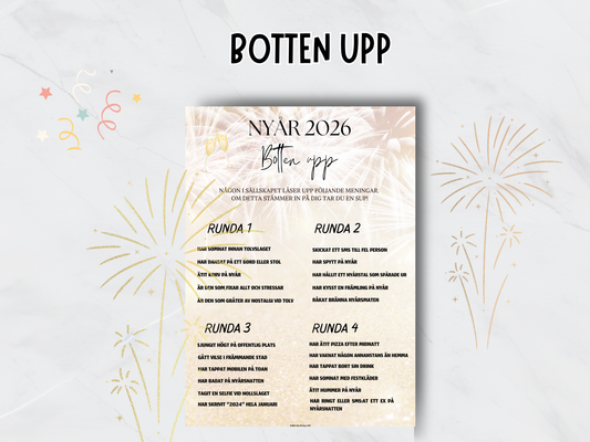Botten upp - Nyår